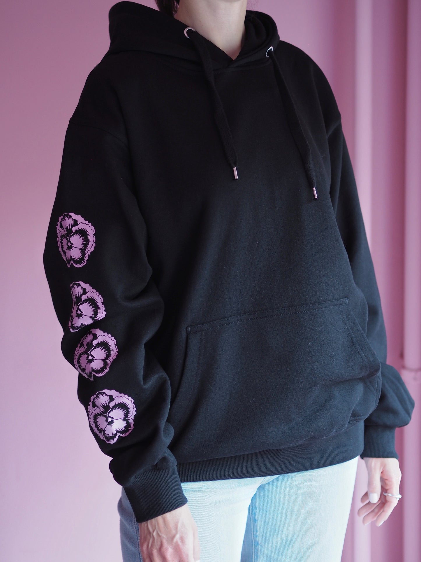 Nighttime Hot Hoodie in black